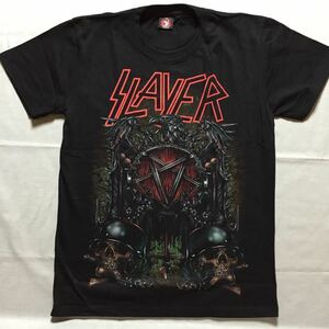 バンドTシャツ スレイヤー(SLAYER)w1新品 L