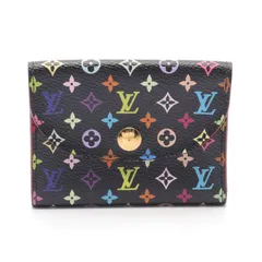 LOUIS VUITTON ルイ・ヴィトン アンヴェロップ カルト ドゥ ヴィジット モノグラムマルチカラー 名刺入れ ノワール カードケース