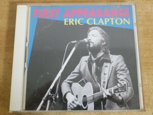 CDL-5915 ERIC CLAPTON / FIRST APPEARANCE