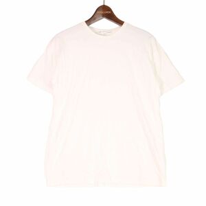 23区 春夏 クルーネック 半袖 カットソー Tシャツ Sz.32　レディース 白　E4T01609_7#A