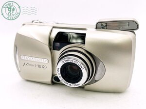 AL0604811　■ OLYMPUS オリンパス μ[mju:]-Ⅲ 120 コンパクトフィルムカメラ MULTI-AF ZOOM 38-120㎜ カメラ 中古