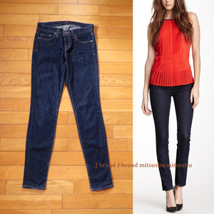 J Brand デニム パンツ Skinny leg インディゴブルー スキニー ★ W25 (70cm) ★ ストレッチ レディース ジェイブランド USA製