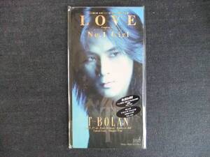 CDシングル8㎝-3　　　　T-BOLAN　　LOVE　　　ティー・ボラン　音楽　歌手　同梱発送可能　ロックバンド　ラベル タグ付き