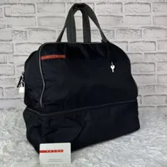 極美品✨PRADA SPORTS ボストンバッグ 南京錠カデナ Gカード付き