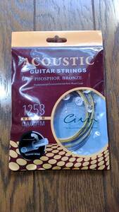 「アコースティックギター 1～6弦セット シヴィン Civin ACOUSTIC GUITAR STRINGS 12-53 CA60-M」