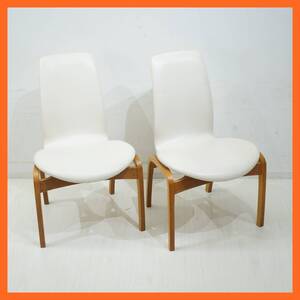 東ハ:【天童木工/Tendo】Antler Chair アントラー チェア 2脚セット ② 1人掛け椅子 食卓イス ダイニングチェア リビング家具 ★送料無料★