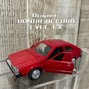 YONEZAWA TOYS Diapet HONDA ACCORD CVCC ホンダ アコード-EX シビック 1/40 ヨネザワ トイズ ダイヤペット　　ミニカー ヴィンテージ