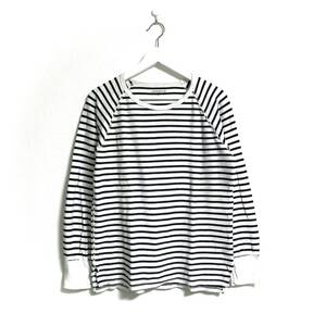 ◆nonnative◆Dweller Crew LS Cotton Border Thermal 2 ノンネイティブ ボーダー サーマル ロンT 長袖 Tシャツ カットソー 白黒