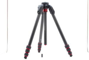 【ランクＢ】 マンフロット Manfrotto MT190GOC4TB 190Go! カーボンファイバー三脚4段 （#524）