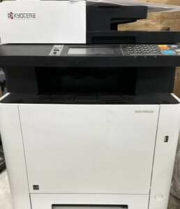 KYOCERA 京セラ カラーA4複合機　ECOSYS M5526cdw 総使用枚数 30135 枚 大阪発 023-1225 両面印刷/ADF/給紙カセット/手差しトレイOK