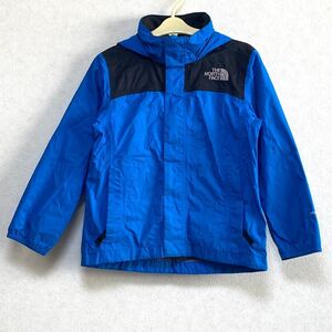 ノースフェイス ナイロンジャケット キッズ XS 男の子 マウンテンパーカー 冬 THE NORTH FACE 防寒 アウター ブルー 青 ブラック 黒 人気