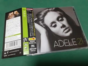 ADELE　アデル◆『21』日本盤CDユーズド品。