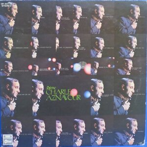 即決 2LP シャルル・アズナブールCHARLES AZNAVOUR 全曲集 ベスト