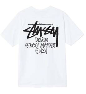 STUSSY DSM Ginza Tee White