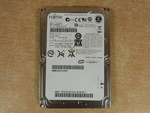 △B/671●富士通 FUJITSU☆2.5インチHDD(ハードディスク)☆80GB SATA150 5400rpm☆MHW2080BH☆中古品