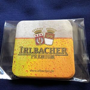 レア非売品 ドイツビール IRLBCHER イルルバッハー 紙製コースター 6枚セット