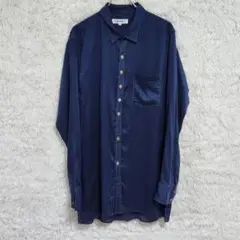 SULVAM サルバム テンセルロングシャツ シャツ ロングシャツ シアー