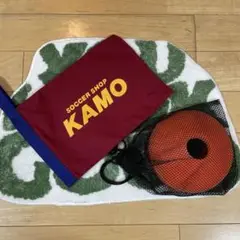 サッカーショップ KAMO シューズケース　
オレンジ マーカーコーン付き10枚