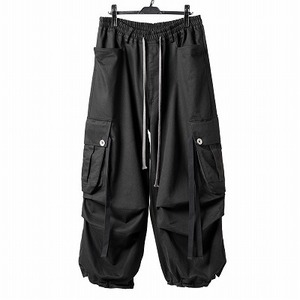 A.F ARTEFACT EXTREME WIDE CARGO PANTS/STRETCH TWILL 定価45100円 N/07 Rick Owens JULIUS エーエフアーティファクト