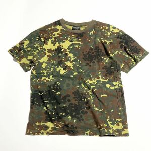 MIL-TEC ☆ カモフラ 迷彩 半袖 Tシャツ コットン カットソー M アウトドア キャンプ サバゲー アウトドアプロダクツ ミルテック■SAP80