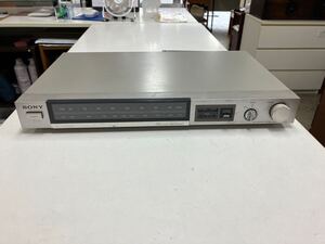 K2411-3105 SONY FM STEREO FM-AM TUNER ST-JX22 通電しませんでした。ジャンク出品 100サイズ発送予定 