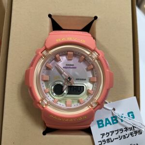 限定モデル カシオ 時計 正規1年保証付き 新品 未使用品 ベビーG BGA-280AQ-4AJR BGA-280 BGA-280AQ アクアプラネット コラボ 2021 限定品