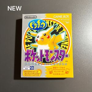 【新品未開封】ポケットモンスターピカチュウ Pokemon Pikachu new GAMEBOY ゲームボーイ Nintendo ポケモン 美品 レア