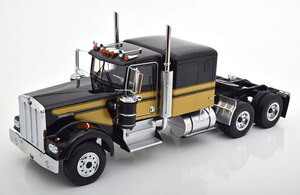 Road Kings 1/18　Kenworth W900　ブラック　トレーラー　ヘッド