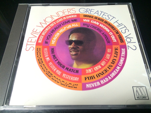 【送料込】スティーヴィー・ワンダー ／ GREATEST HITS VOL.２