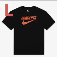 未開封　NIKE SB Concepts Tee Orange Black L