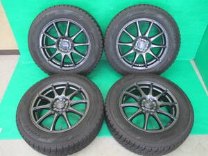 YOKOHAMA ICEGUARD 195/65R16 VELVA【16×6J+40 4H-100】埼玉県発 現物確認OK♪4本set ライズ ロッキー レックス など