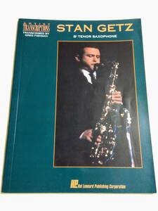 テナーサックス Artist Transcriptions Stan Getz B♭ TENOR SAXOPHONE スタンゲッツ ジャズ ボサノヴァ グレッグ・フィッシュマン