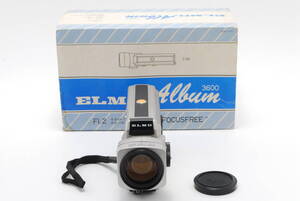 [AB品] ELMO Album 3600＊ZOOM LENS 8.6-18mm F1.2＊エルモ＊11315