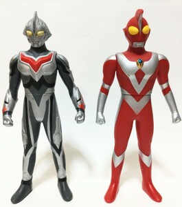 ウルトラヒーローシリーズ★旧サイズ●ウルトラマンゼアス◆ウルトラマンネクサス◆アンファンス☆2個セット●2009年版★新造形●ソフビ