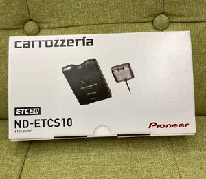 n_ パイオニア カロッツェリア ETC車載器 ND-ETCS10 スタンドアローンタイプ Pioneer ETC2.0対応 音声案内 小型 西桂店