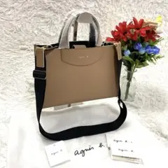 【未使用】agnes b.アニエスベー　2ウェイ　ショルダーバッグ　ハンドバック