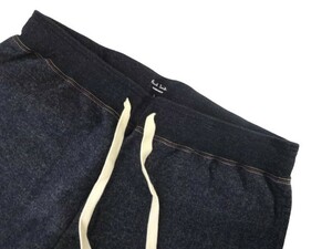 新品未使用 正規品 ポールスミス Paul Smith HOMEWEAR スウェットパンツ ホームウェア下 マルチストライプ 綿100％ ネイビー 裏地 L