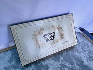 未使用品　MANDAM　黒砂糖石鹸　１０個入り　BROWN　SUGAR　SOAP　サボン