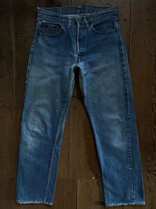 60s LEVIS 501 BIGE（ビッグE）ボタン裏刻印2 神サイズW80cm×L75cmヴィンテージ ビンテージオリジナル赤耳66前期後期タイプダブルネームxx