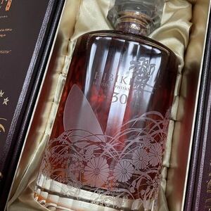 WHISKY ウイスキー　希少な 響HIBIKI 30年　新版　抽選あたり品　サントリー