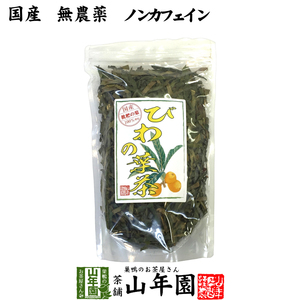 健康茶 国産100% びわ茶 びわの葉茶 100g 無農薬 ノンカフェイン 送料無料