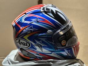 新品　未使用　Arai RX-7x 03 NAKANO red Lサイズ　56デザイン　即納。