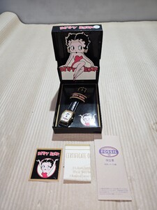 希少品/5000本限定/腕時計/箱あり/ベティちゃん/ BettyBoop betty/ ベティー/FOSSIL/LI-1434