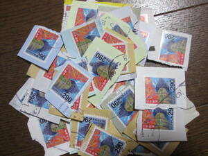 普通切手290円切手　台紙付き使用済み200枚
