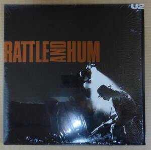 U2「RATTLE AND HUM」米ORIG [ISLAND２枚組] ステッカー有シュリンク美品