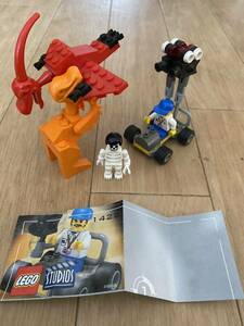 LEGO STUDIOS 1422 4072 4076 4078 セット コカコーラ コレクション レゴ カメラマン がいこつ プテラノドン ティラノサウルス