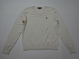 ●ポロ ラルフローレン POLO RALPH LAUREN コットンセーター 160 ●0501●