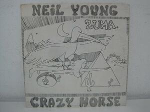 CRAZY HORSE　ZUMA. /ニール・ヤング/レコード LP