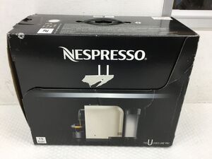 D307-100【未使用保管品】NESPRESSO ネスプレッソ ネスカフェ C50CW コーヒーメーカー クリームホワイト/箱付きt