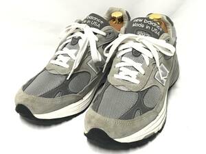 NEW BALANCE MR993 GL US9.5 27.5cm ニューバランス スニーカー MR993GL 993 990 991 992 灰 グレー 2002 1300 1400 1500 1600 1700 